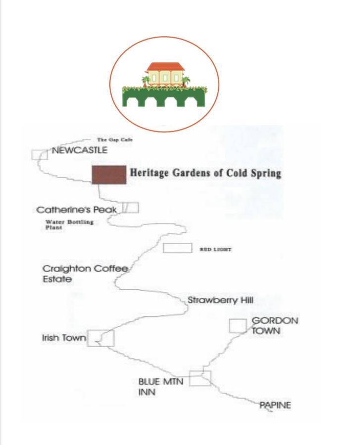 Barbecue Heritage Gardens Cottage - Jm นิวคาสเซิล ภายนอก รูปภาพ